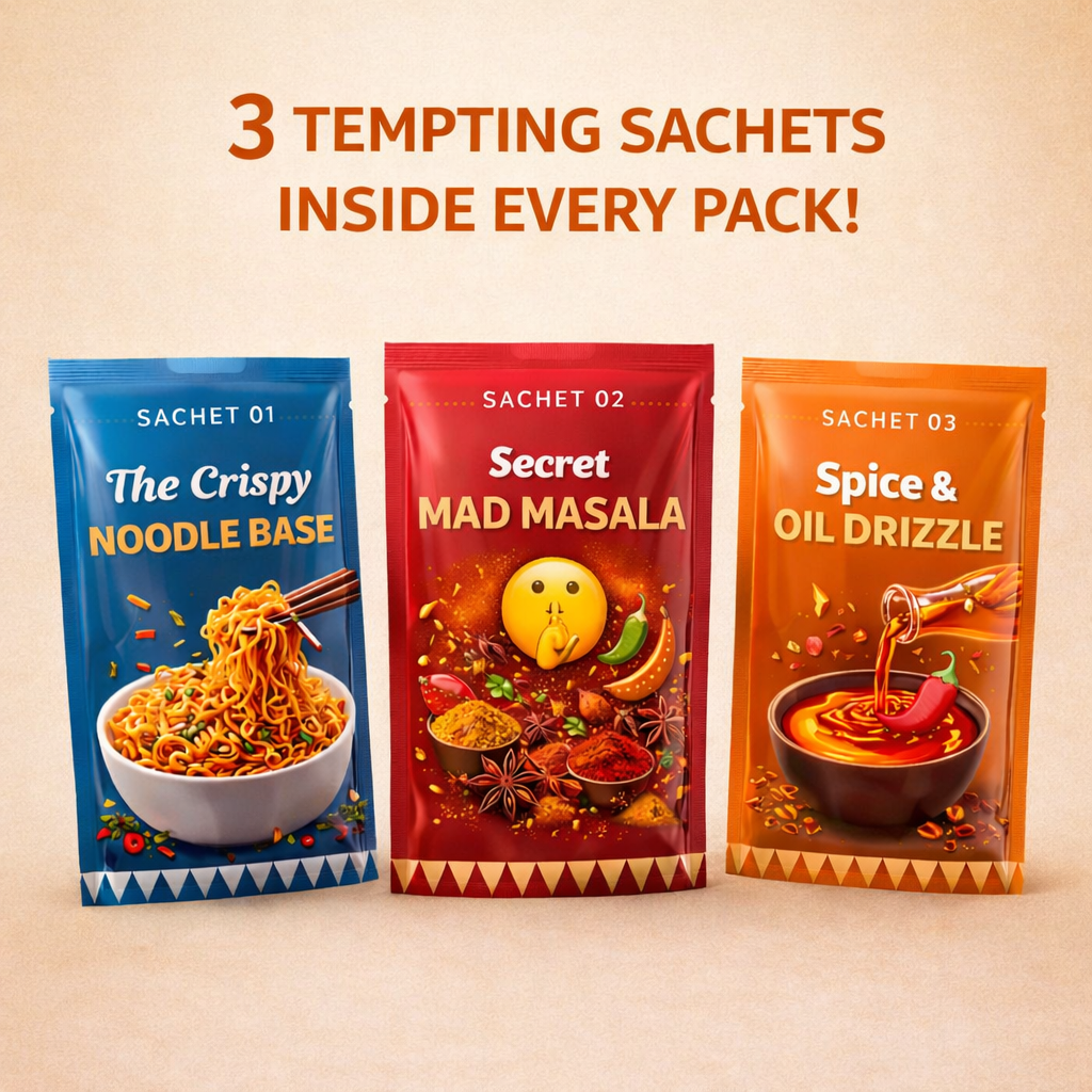 Wheat Korean Noodles (Pack of 4) 4x75g Each