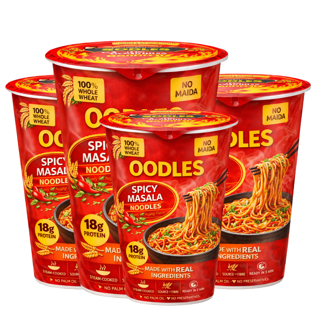 Spicy Masala Cup Noodles (Pack of 4) 4x75g Each