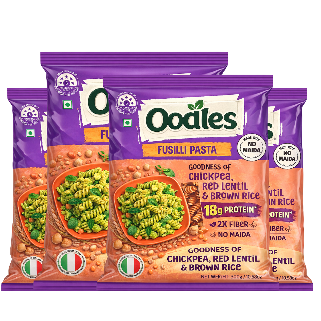 Fusilli Pasta (Pack of 4) 4x400 gm