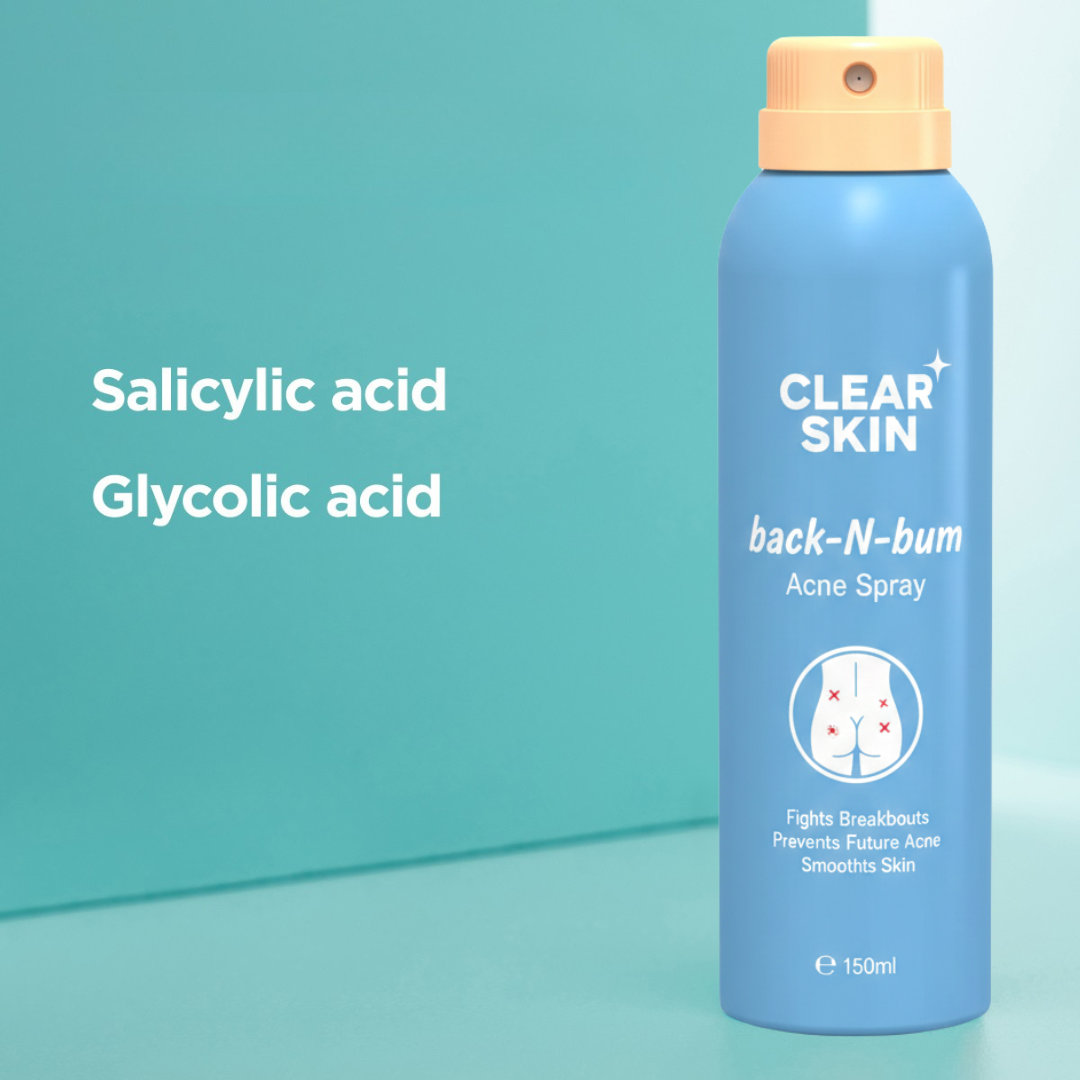 Clear Skin - Back N Bum Spray