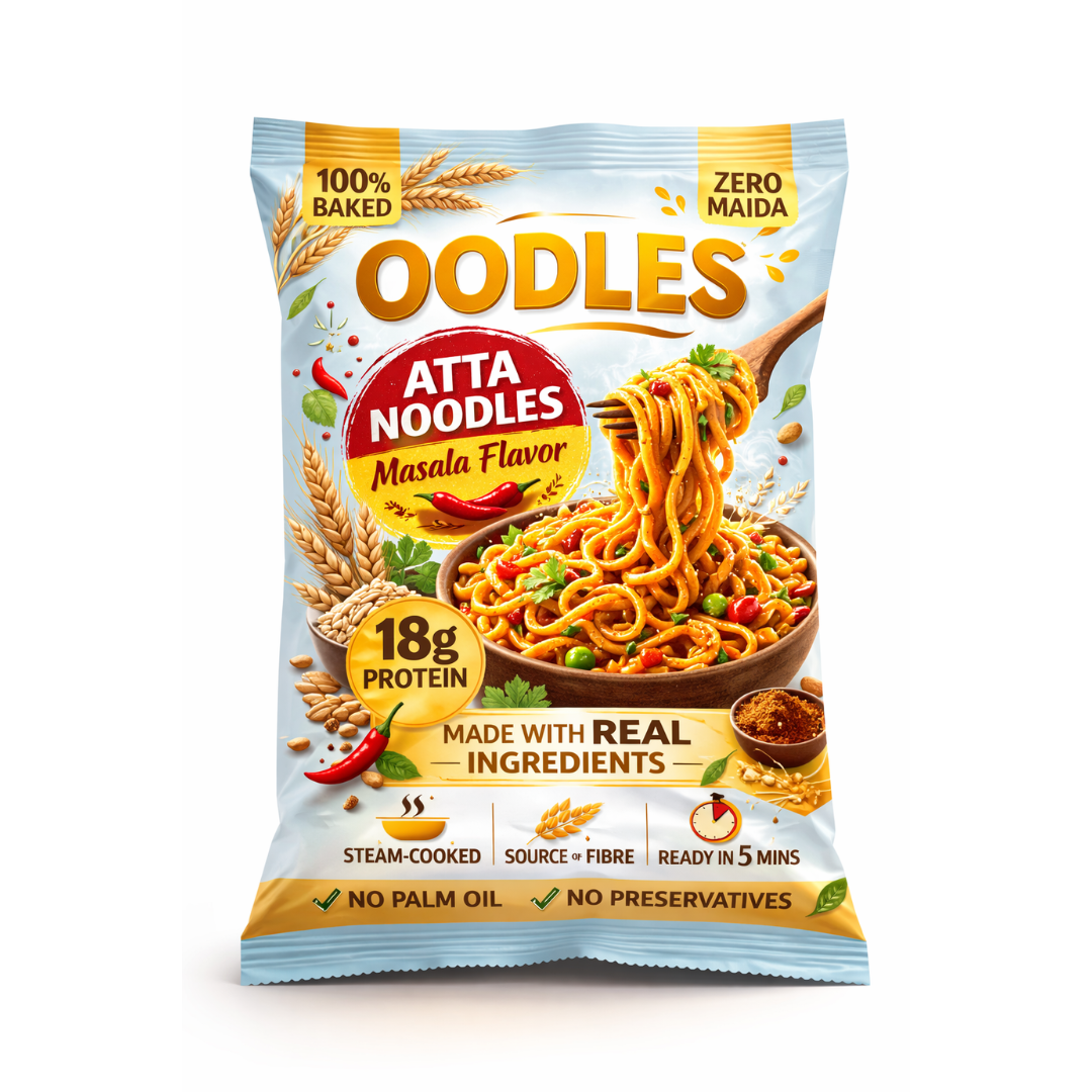 Atta Masala Noodles (Pack of 4) 4x75g