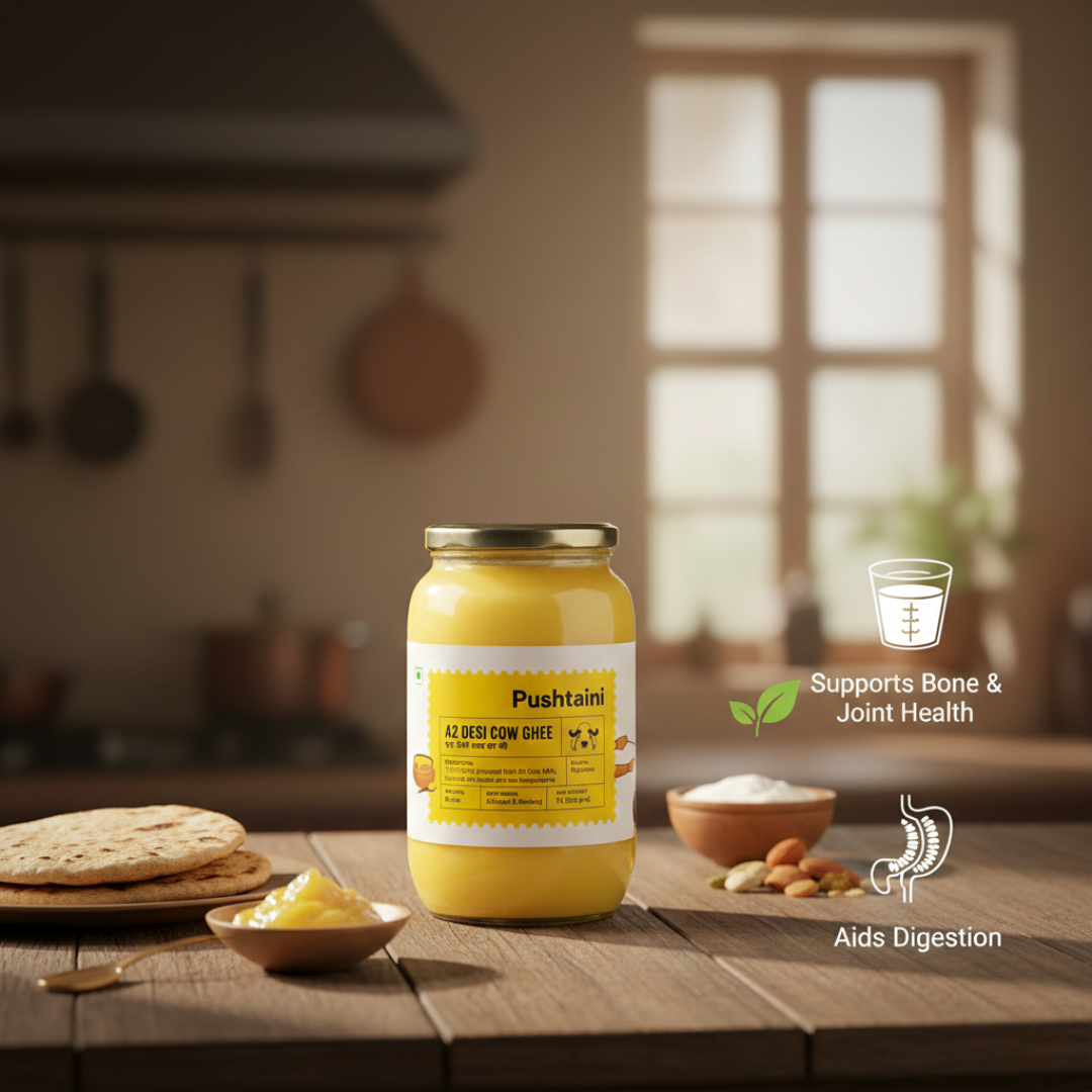 Pustaini Desi Ghee- 1ltr
