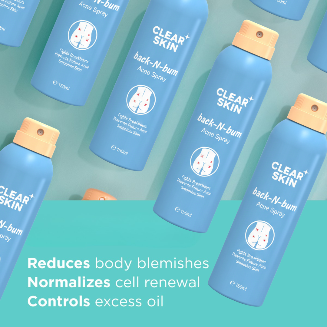 Clear Skin - Back N Bum Spray