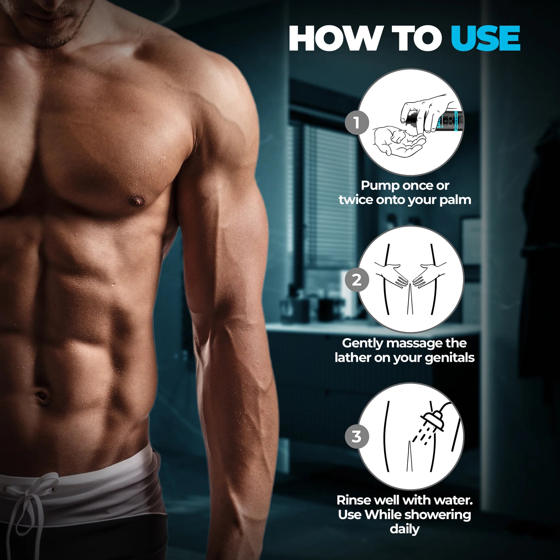 Undr - Intimate Wash for Men's - 100ml