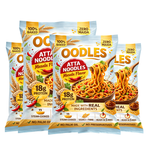 Atta Masala Noodles (Pack of 4) 4x75g