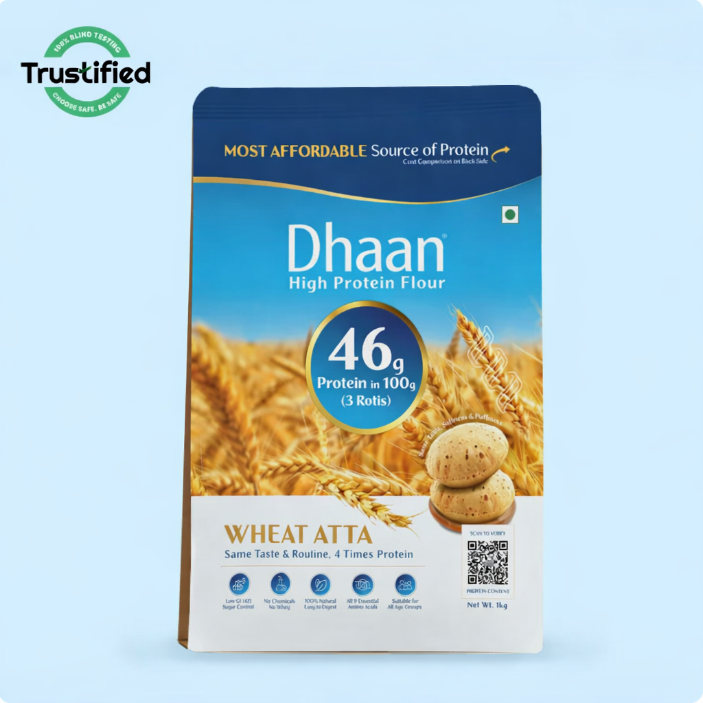 Dhaan | 46g Protein in 3 Roti (3 KG)