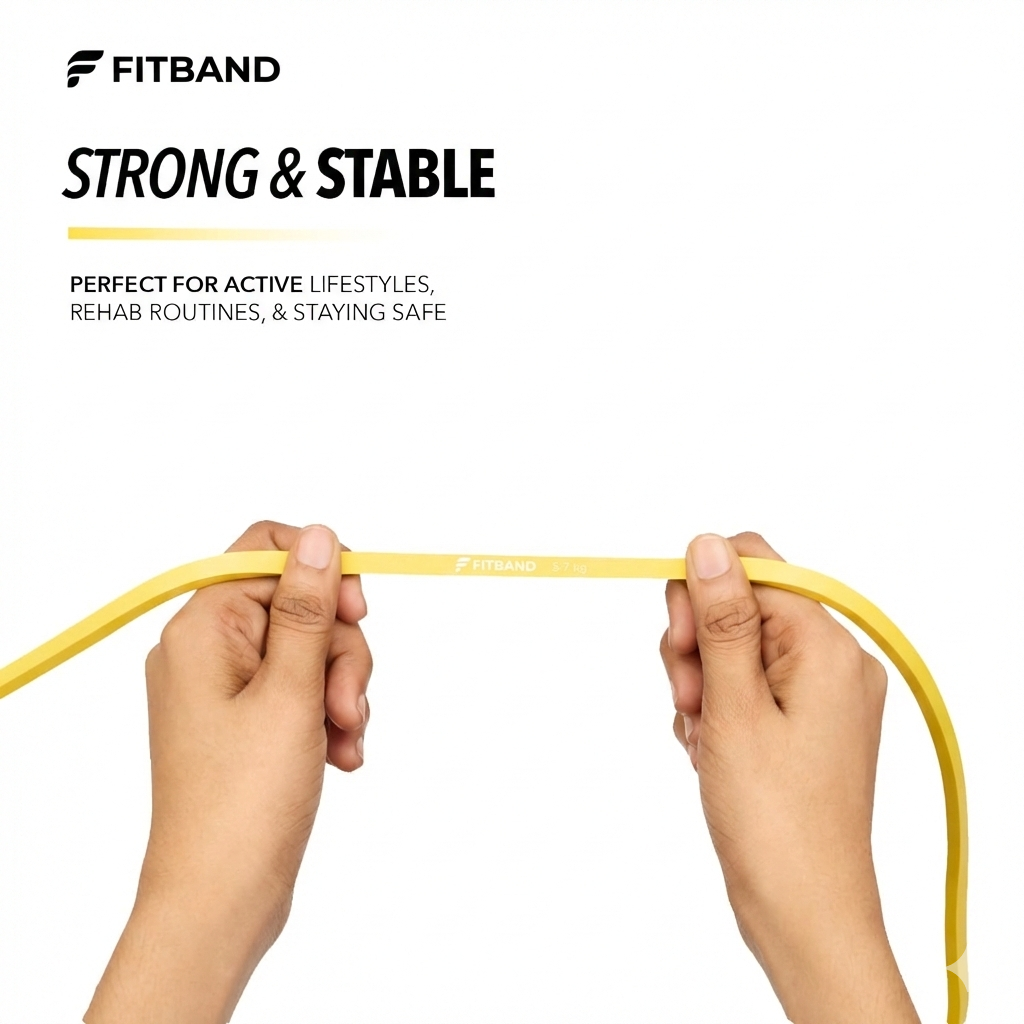 FitBand - Heavy Resistance Band for Workout Set Exercise