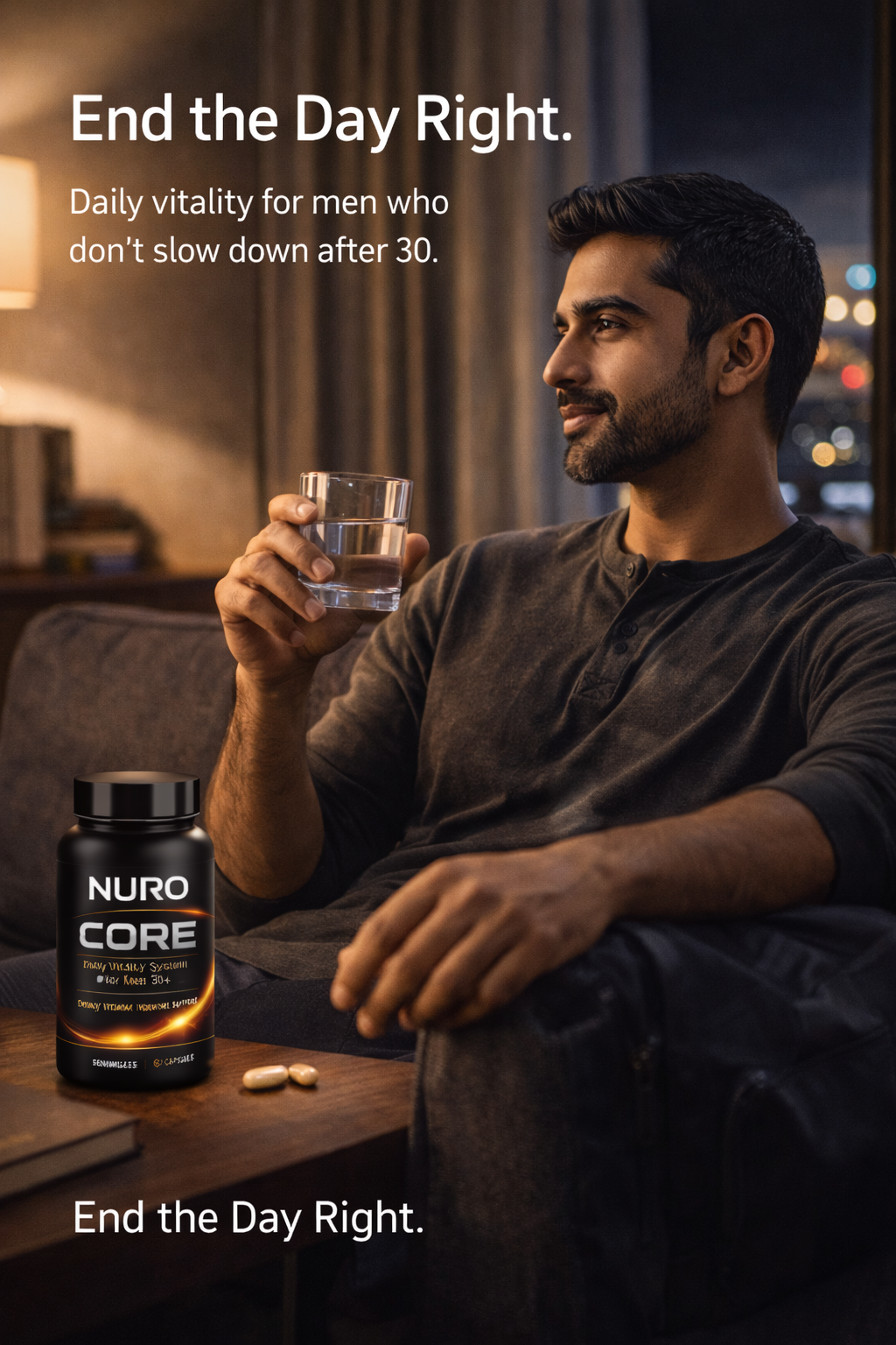 Nuro Core - Energy, Stamina, Hormone Support - 60 Pc