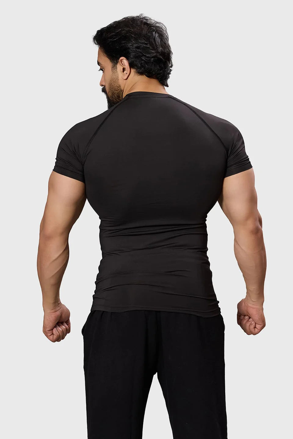 Hell Born Compression T-shirt Black/White