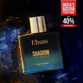 Ehsas Extrait De Parfum Shadow Intense – India’s First & Strongest Perfume with 40% Concentration, 100 ml