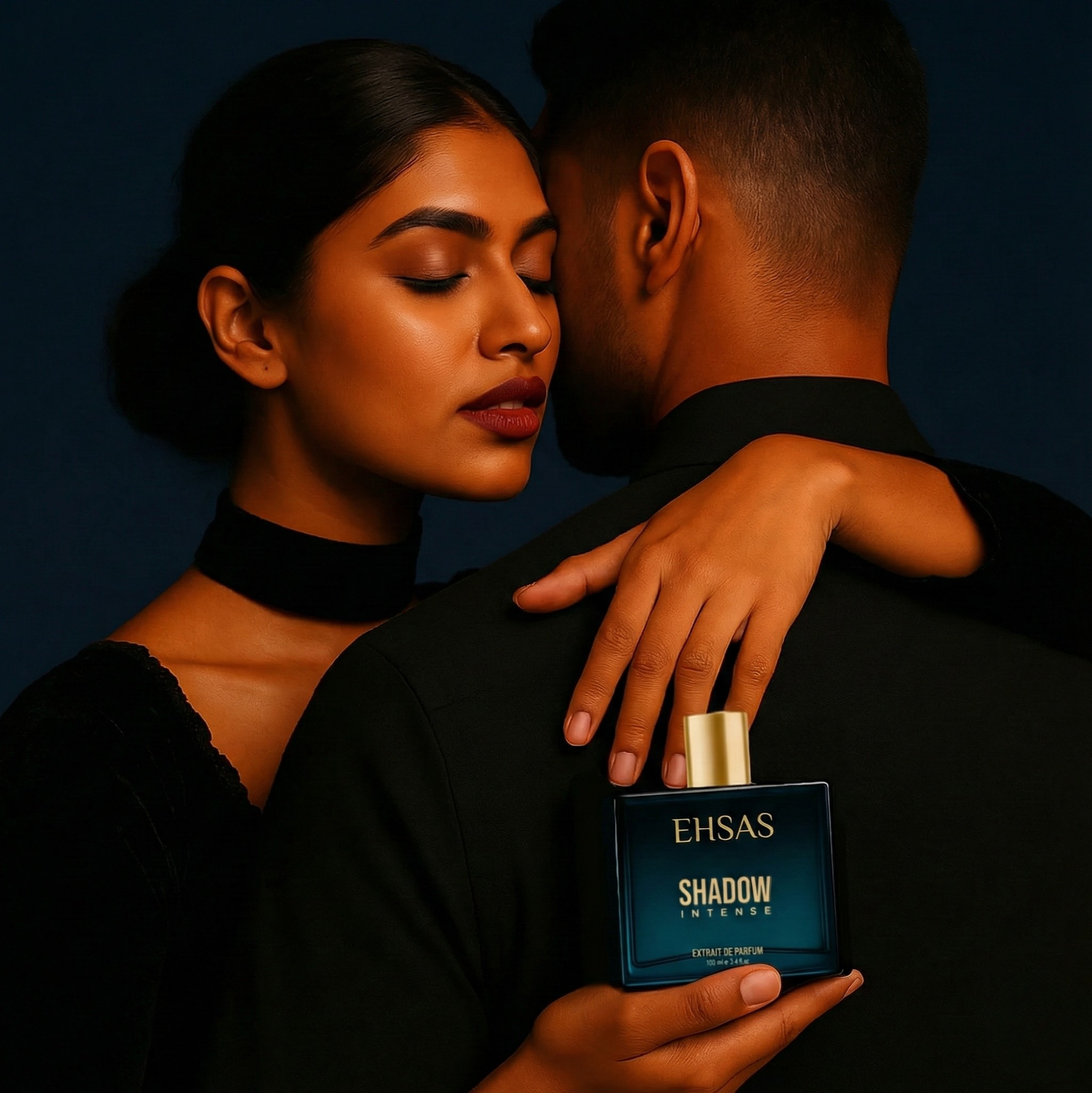 Ehsas Extrait De Parfum Shadow Intense – India’s First & Strongest Perfume with 40% Concentration, 100 ml
