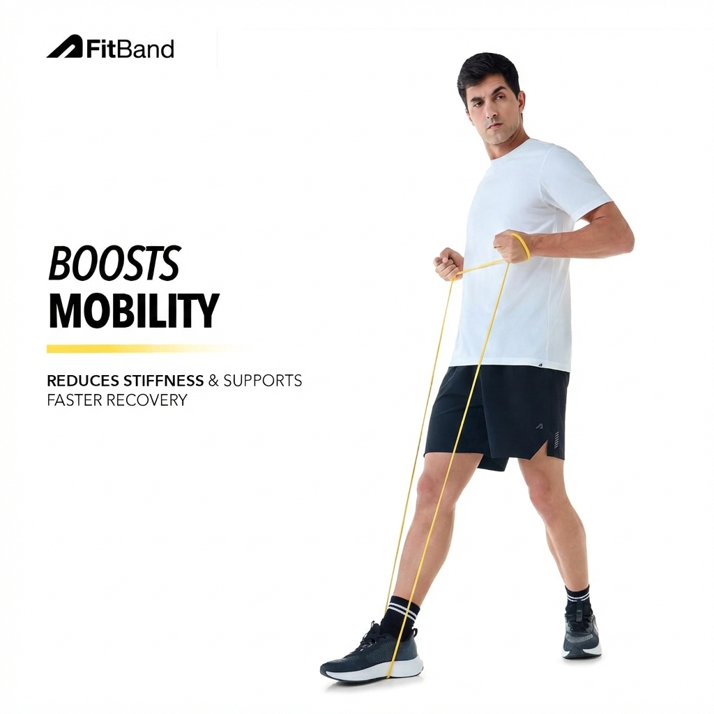 FitBand - Heavy Resistance Band for Workout Set Exercise