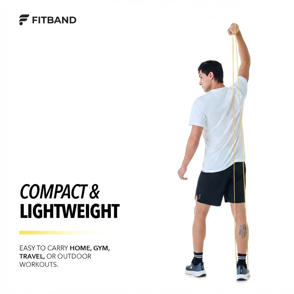 FitBand - Heavy Resistance Band for Workout Set Exercise