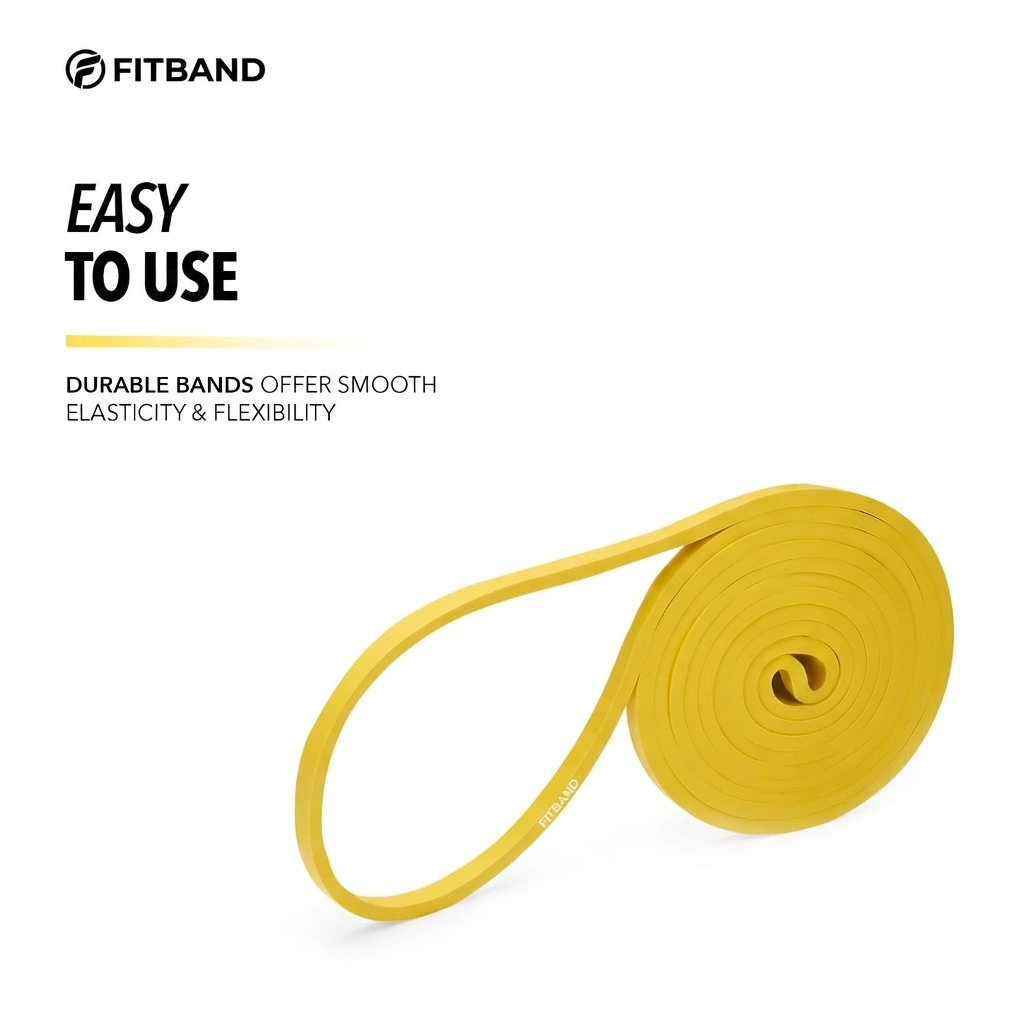 FitBand - Heavy Resistance Band for Workout Set Exercise