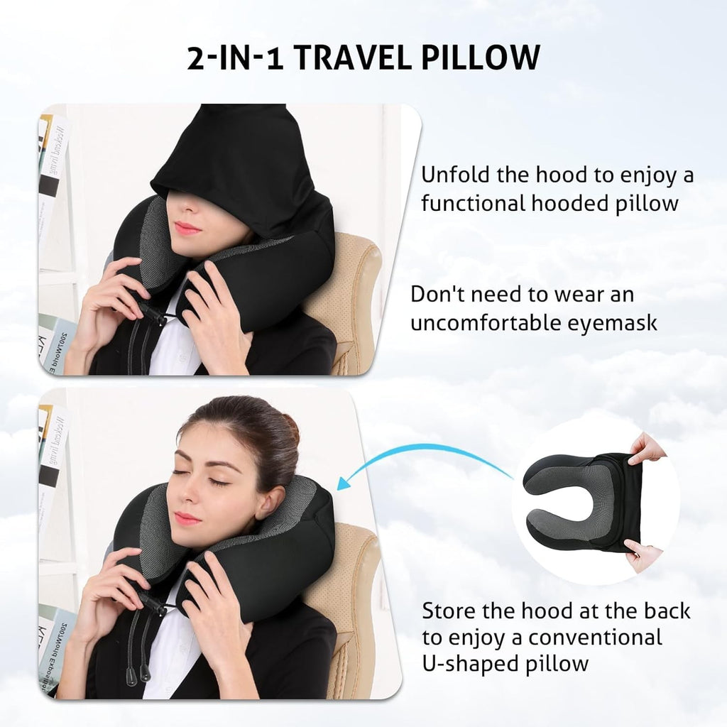 Nook - Neck Pillow with Hood