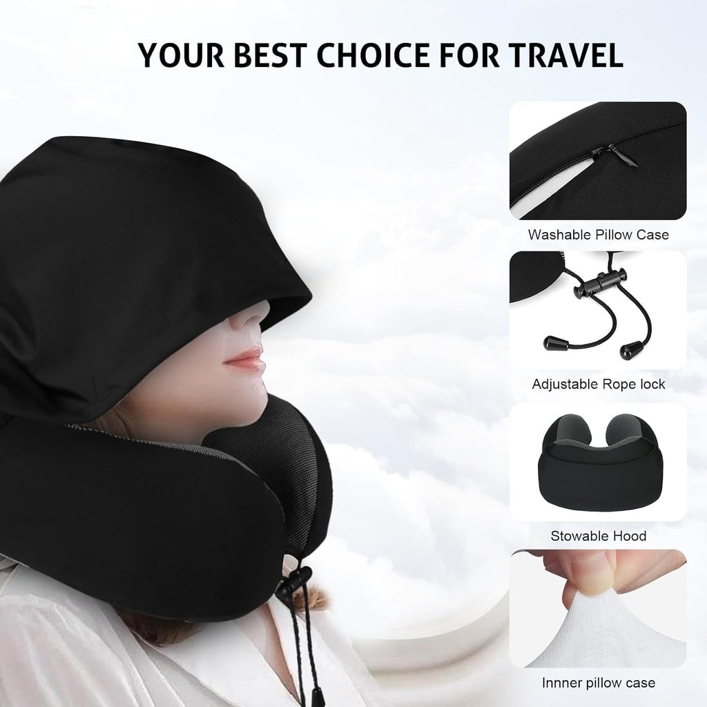 Nook - Neck Pillow with Hood