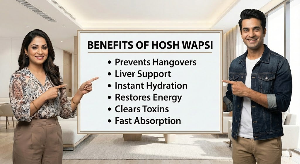 Hosh Wapsi - Hangover Recovery Oral Strip - 30 pc