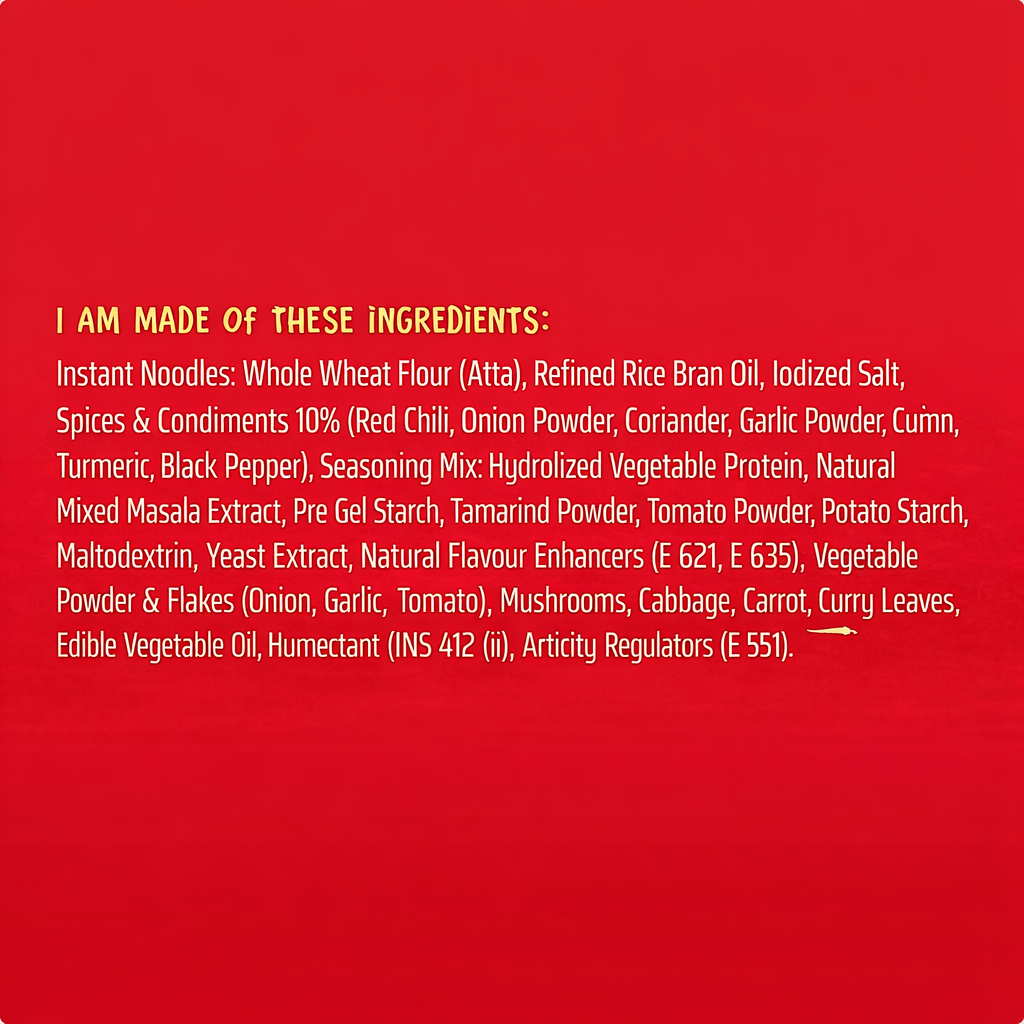 Spicy Masala Cup Noodles (Pack of 4) 4x75g Each