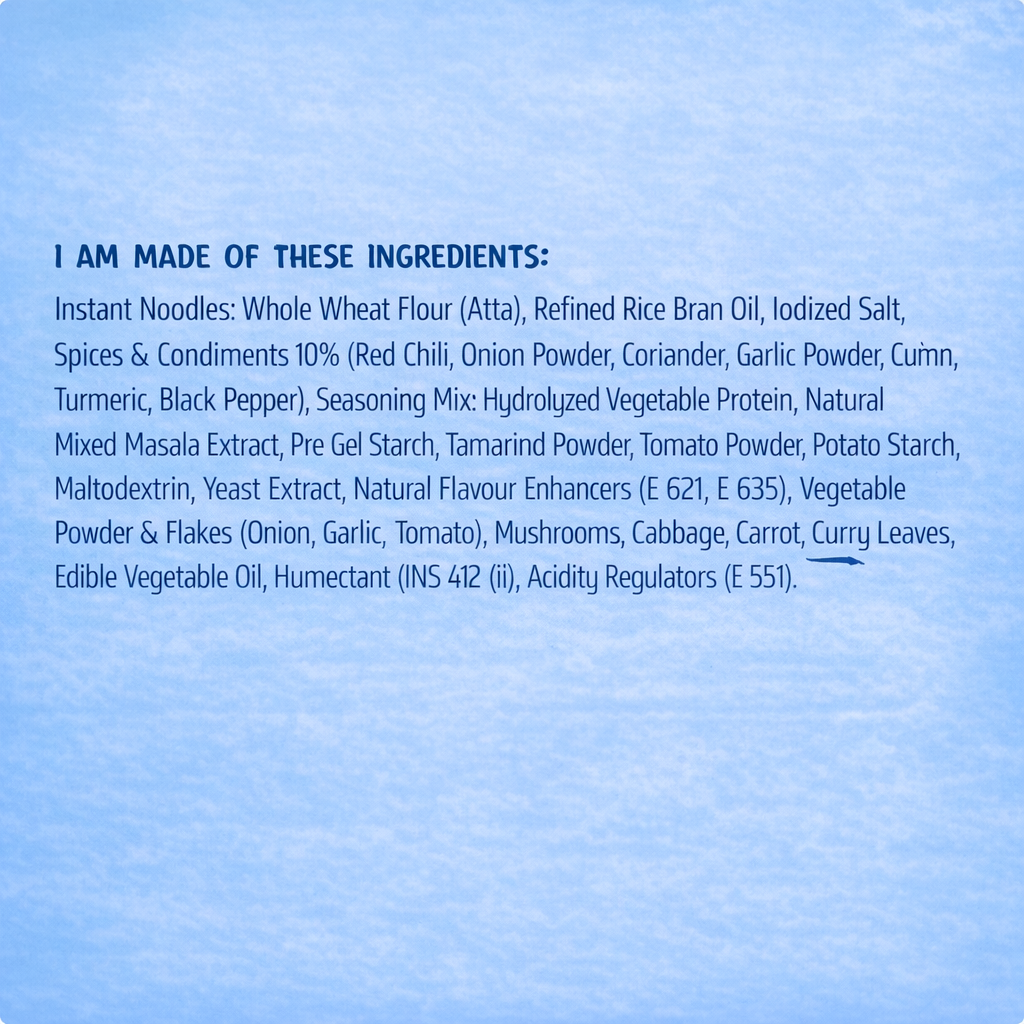 Atta Masala Noodles (Pack of 4) 4x75g