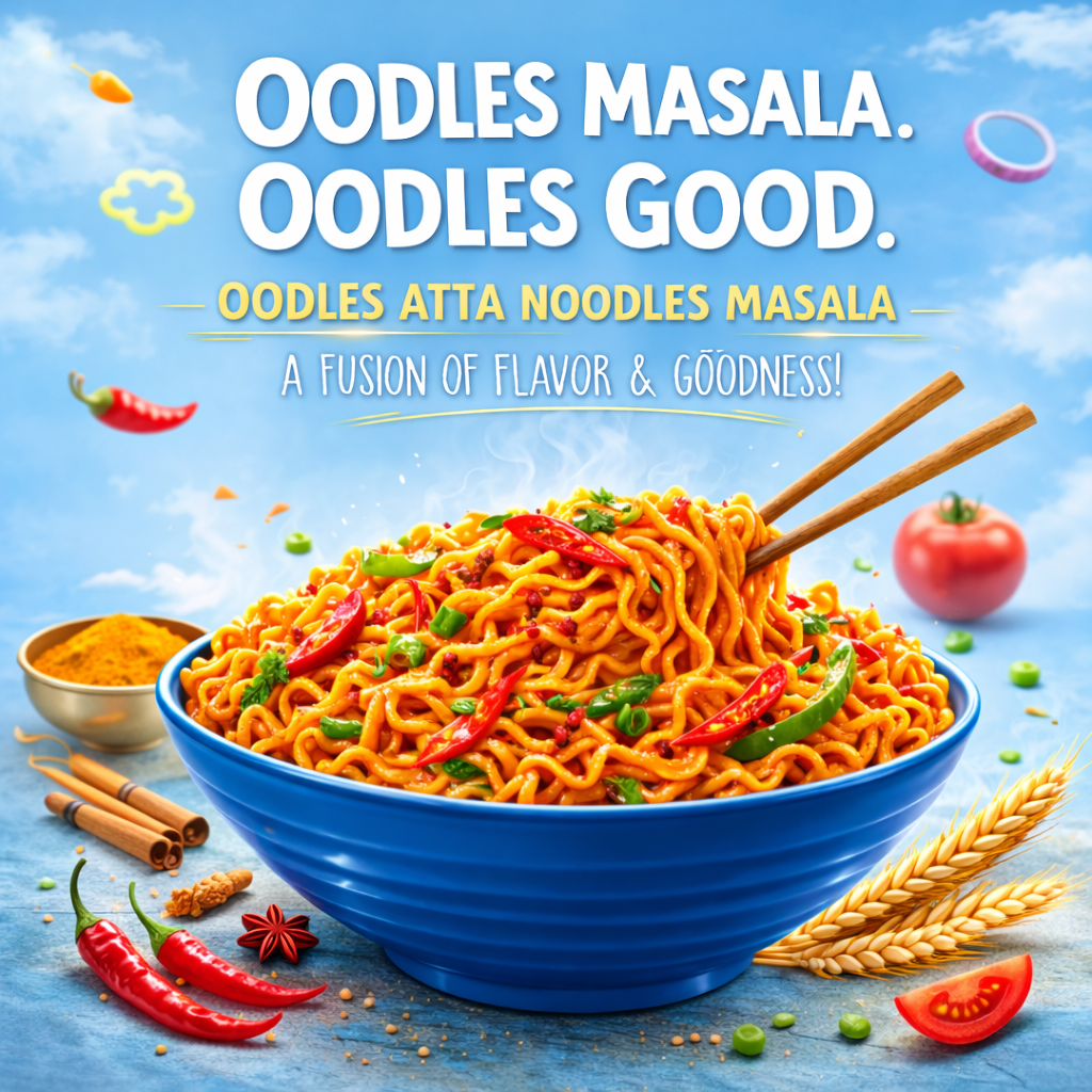 Atta Masala Noodles (Pack of 4) 4x75g