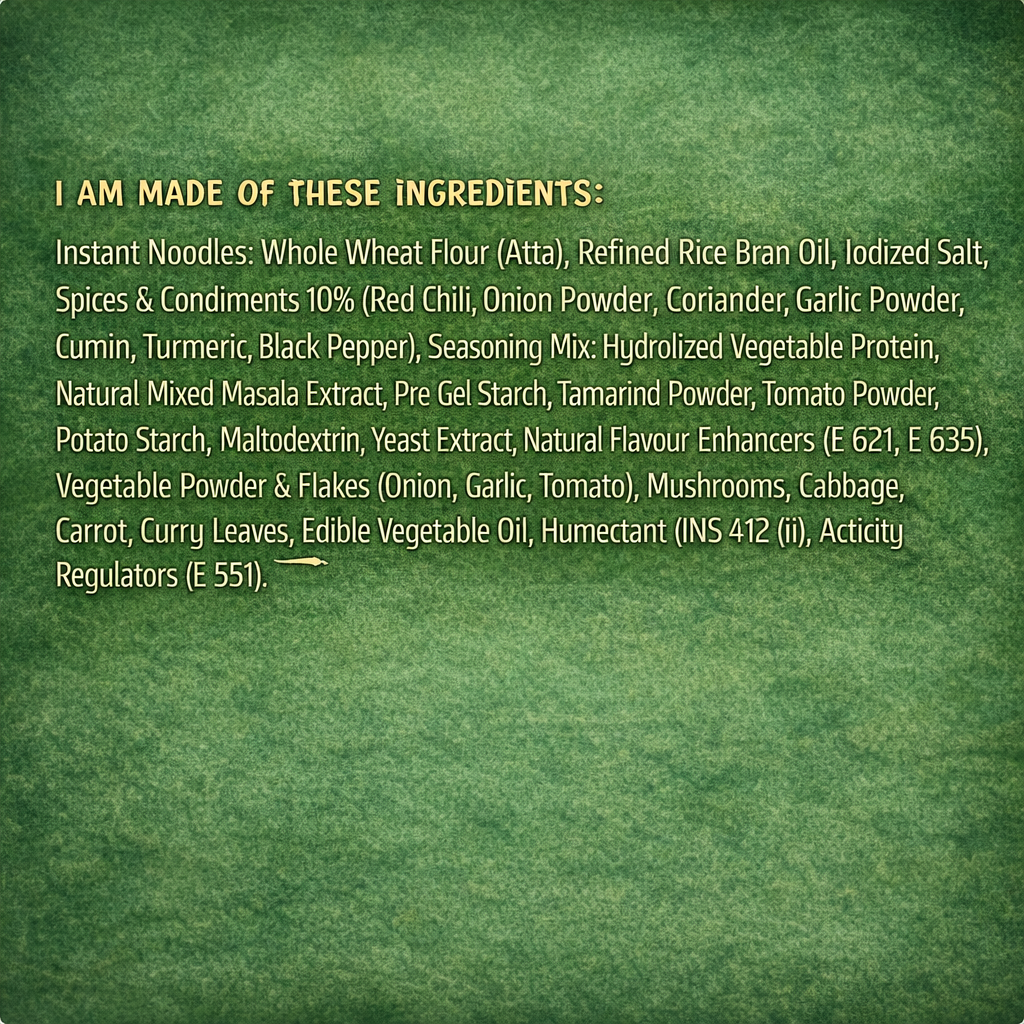 Wheat Hakka Noodles (Pack of 4) 4x75g Each