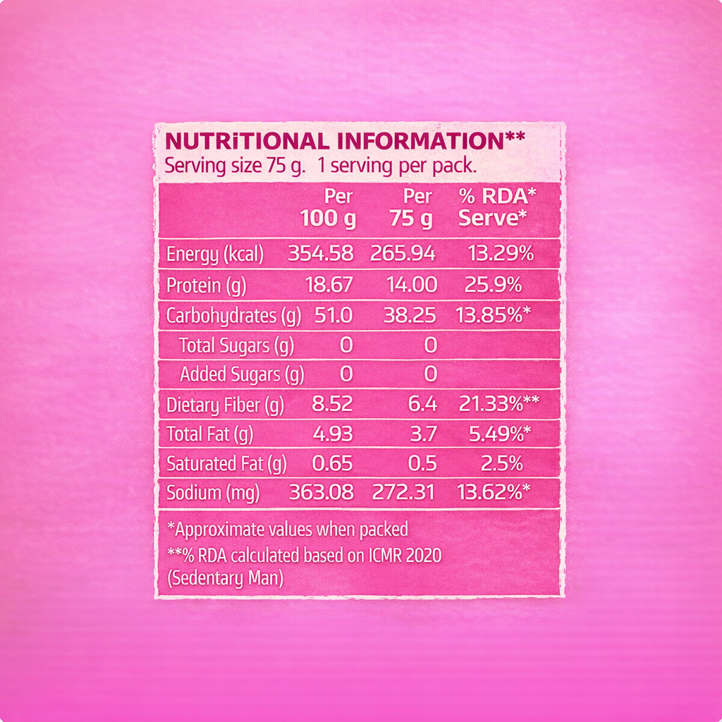 Wheat Korean Noodles (Pack of 4) 4x75g Each