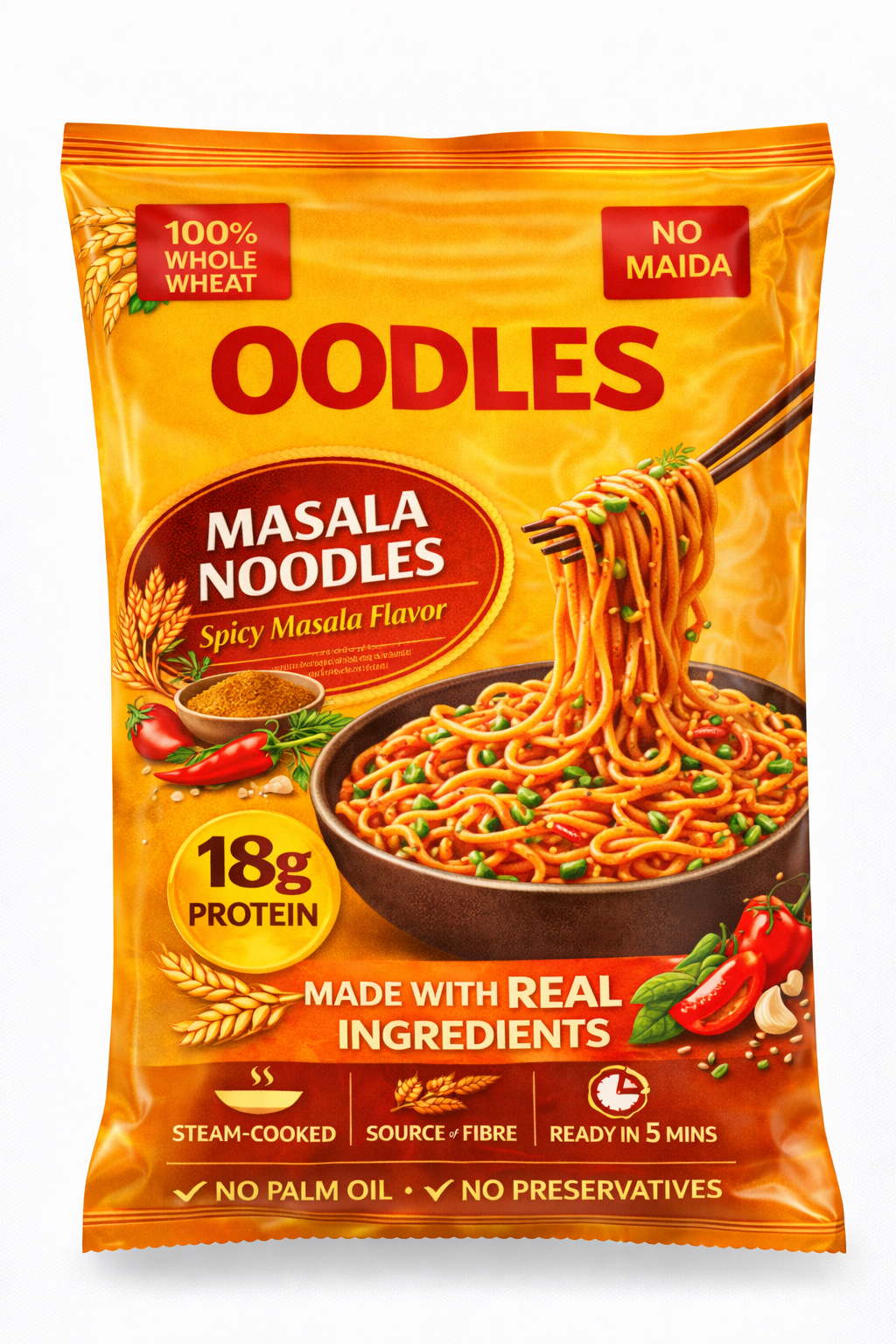 Masala Noodles (Pack of 4) 4x75g