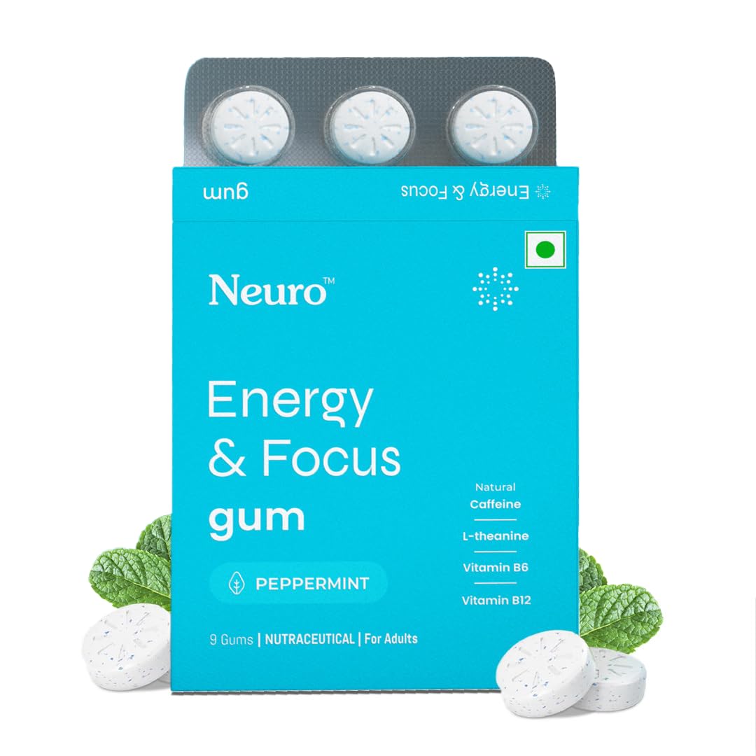 NeuroGum Energy Caffeine Gum (20 Pieces)