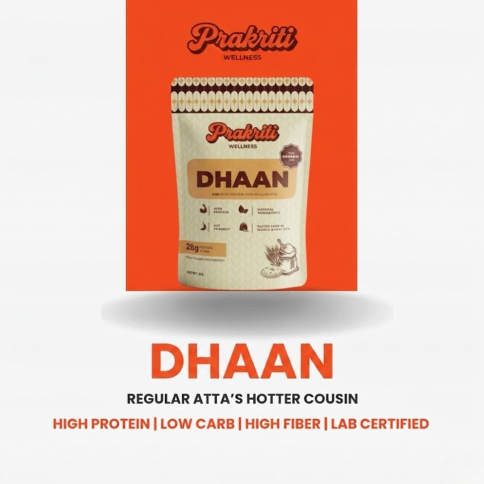 Dhaan | High Protein, High Fiber, Low Carbs (2 KG)
