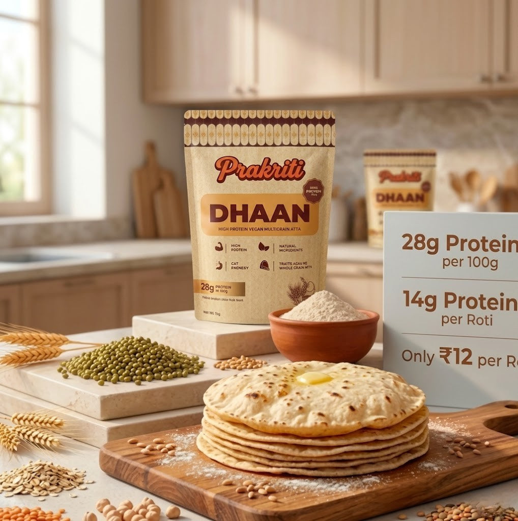 Dhaan | High Protein, High Fiber, Low Carbs (2 KG)