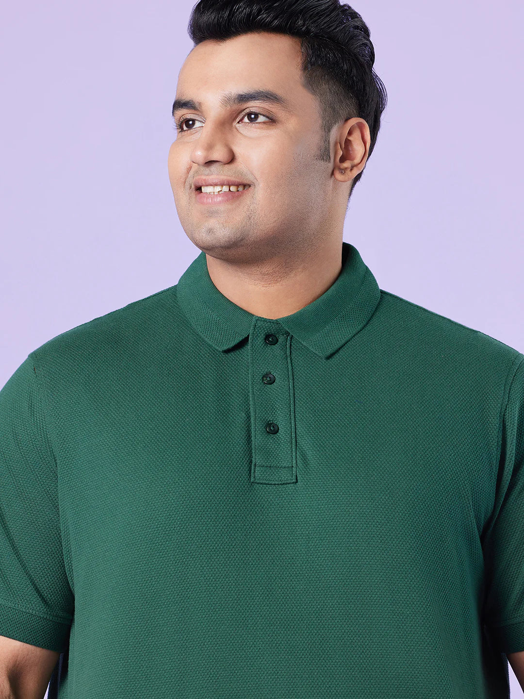 TESSH - PLUS SIZE PREMIUM DOBBY POLO T-SHIRT | XL-7XL
