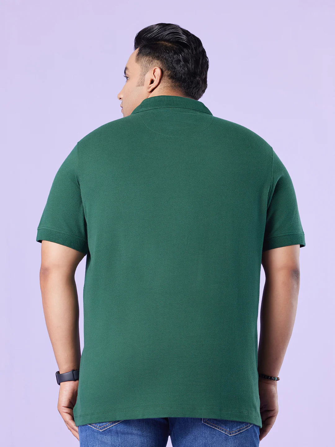 TESSH - PLUS SIZE PREMIUM DOBBY POLO T-SHIRT | XL-7XL