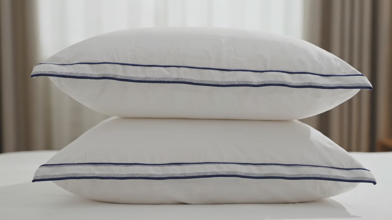 Softy Premium Pillows Standard Size Set of 2, Fluffy and Supportive