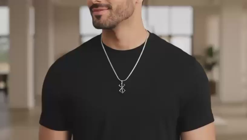 Jor Men's Spiderman Chain (21 inch)
