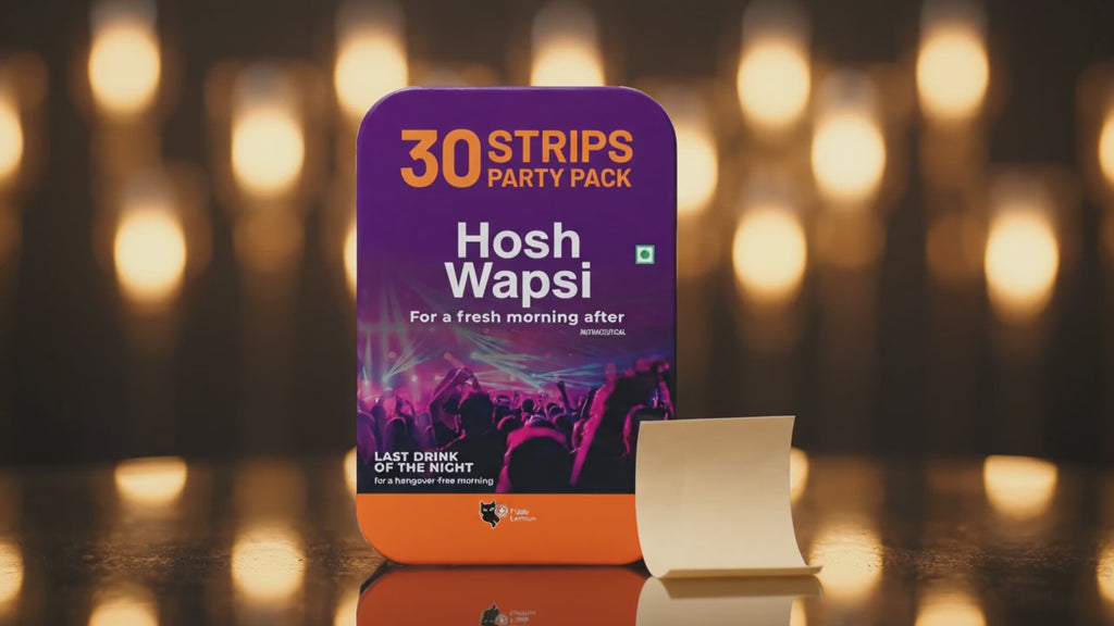 Hosh Wapsi - Hangover Recovery Oral Strip - 30 pc