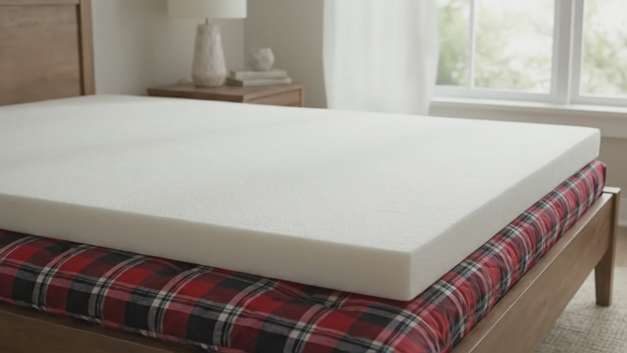 SoftyMat - Memory Foam Mattress Topper