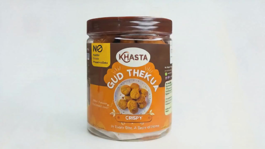 Gud Thekua made in Desi Ghee- 400g