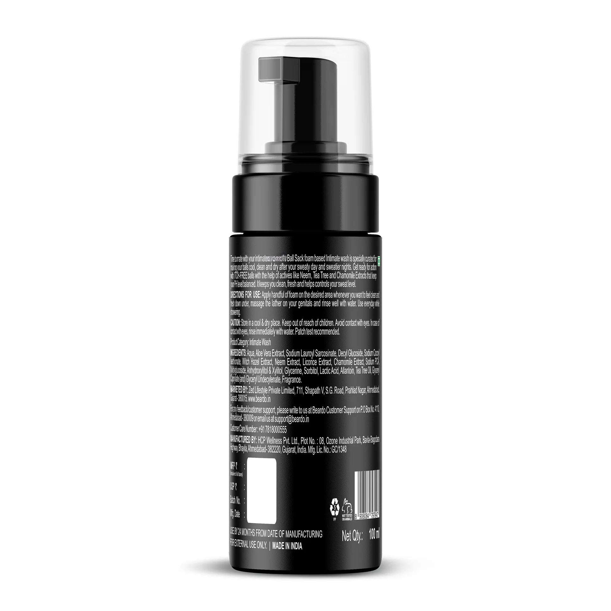 Undr - Intimate Wash for Men's - 100ml