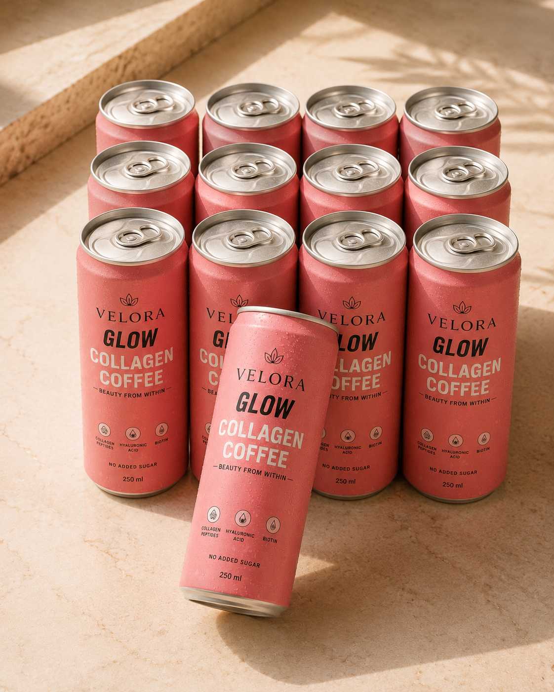 Velora Glow Coffee 12-pack render